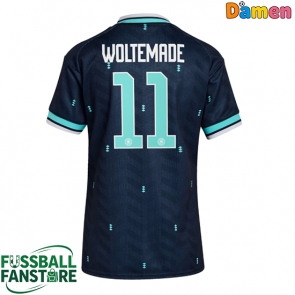 Deutschland Nick Woltemade #11 Replik Auswärtstrikot Damen WM 2026 Kurzarm